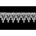 thumbnail image 1 of Altotux 2.25 inches White or Ivory Venice Guipure Lace Trim By Yard (White), 1 of 1