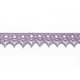 thumbnail image 1 of Altotux 2" Pink Black Gray Mauve Maroon Venice Guipure Lace Sewing Trim By Yard (Lilac), 1 of 3