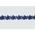 thumbnail image 1 of Altotux 3/4" 12 Colors Floral Embroidered Venice Lace Trim Guipure By 2 Yards (Royal Blue), 1 of 2