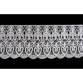 thumbnail image 1 of Altotux 4" White Ivory Venice Vintage Guipure Lace Trim By Yard (White), 1 of 2