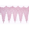 thumbnail image 1 of Altotux 6" Embroidered Scalloped Venice Lace Trim Guipure Trimming By Yard (Light Pink), 1 of 2