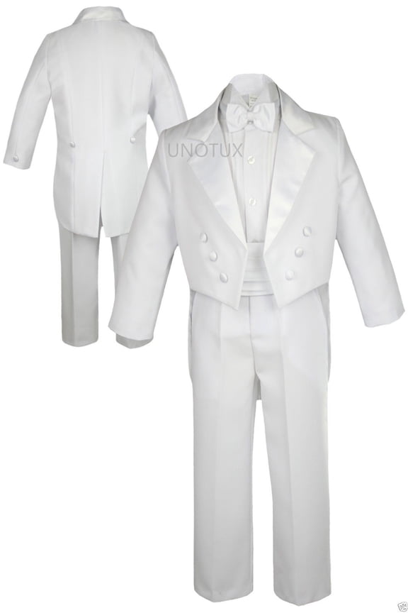 INFANT TODDLER BOYS WEDDING FORMAL PARTY CUMMERBUND BOW TIE TUXEDO SUIT S-20