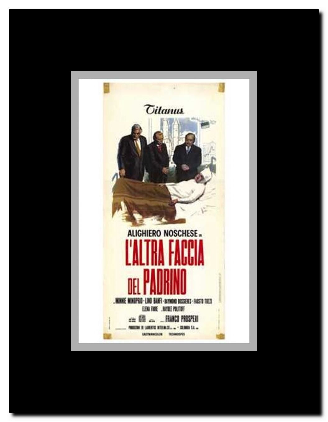 Altra Faccia Del Padrino L' Framed Movie Poster