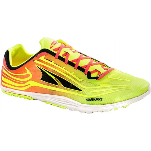 Altra Footwear Golden Spike Cross Country Shoe Lime/Pink 10 B