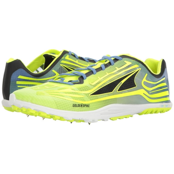 Altra Men's Golden Spike Zero Drop Athletic Trail Running Shoes Lime/Blue (9.5M)