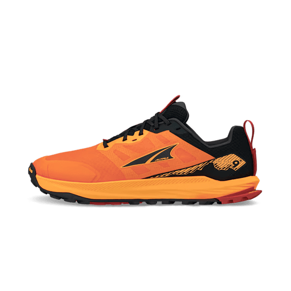 Altra Men's Lone Peak 9+, Black/Orange, 11, Medium