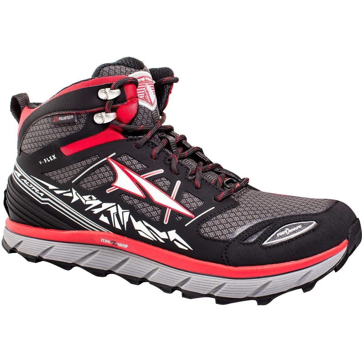 Black Altra Lone Peak Neoshell Mid Altra Men's Lone Peak Mid