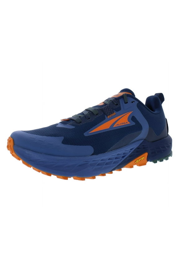 Mens TIMP 5 Trail Running Shoes Sneakers Runners Hiking in Blue/Orange
