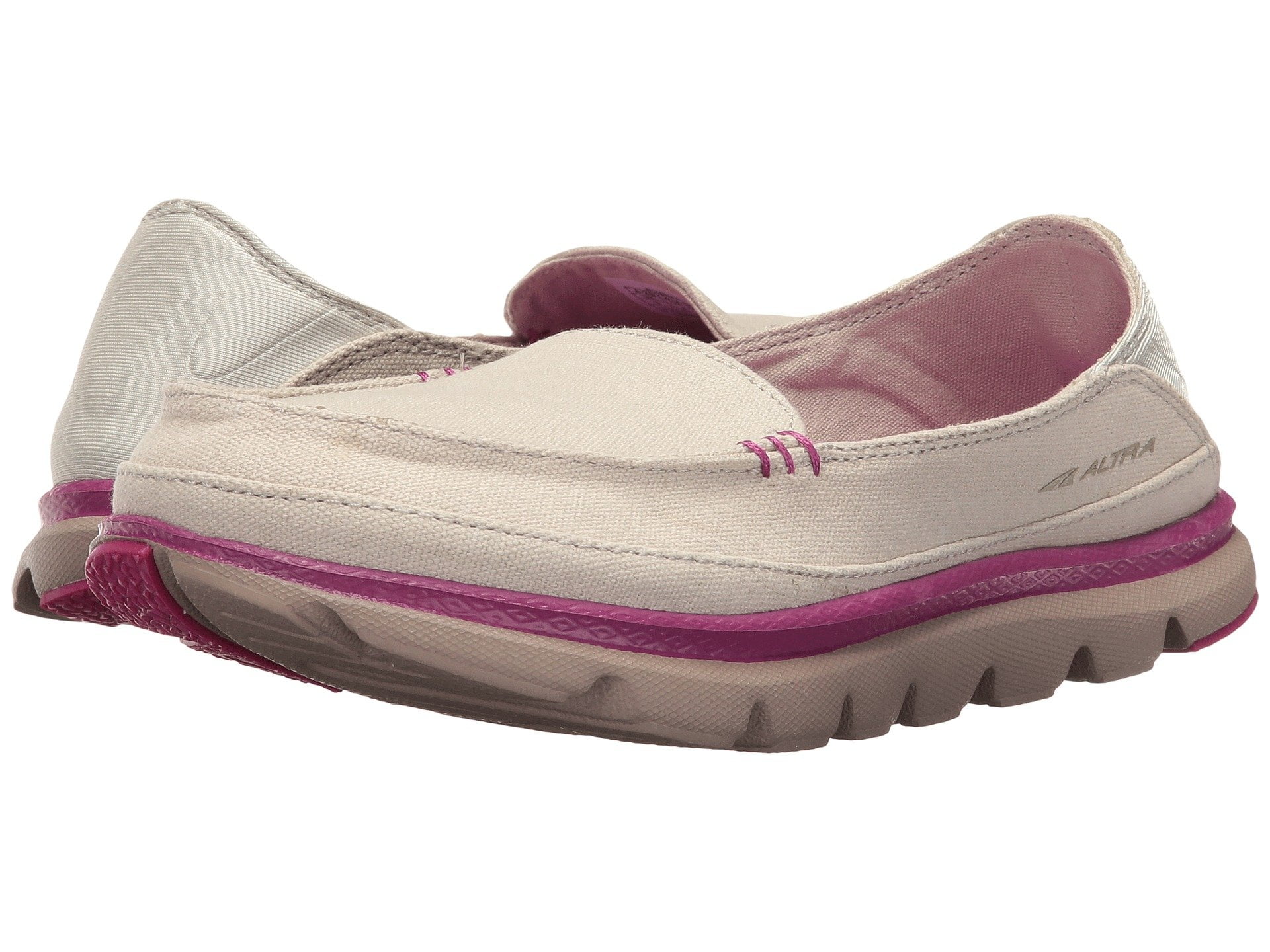 Altra Women's Tokala Casual Slip On Moc Shoes Taupe/Pink (8.0M)