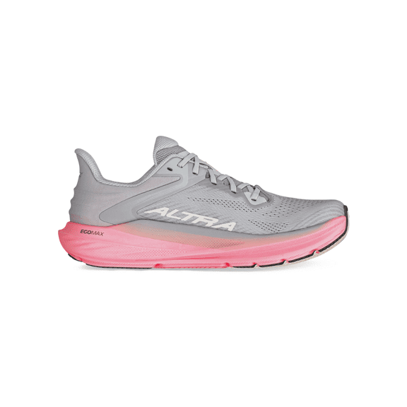 Altra Women's Torin 8 Road Running Shoe - Gray/Pink
