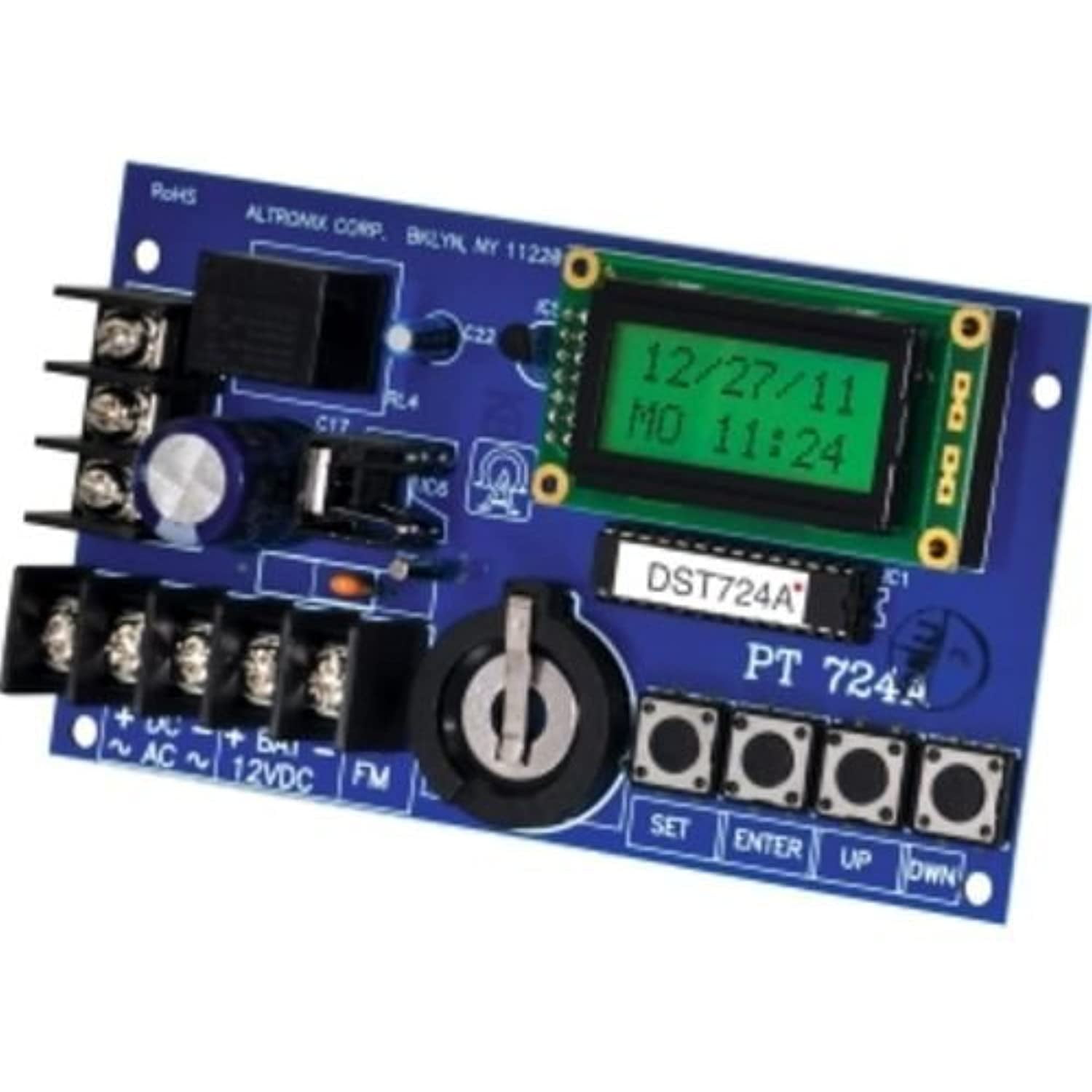 Altronix Blue Digital Timer with LCD Display