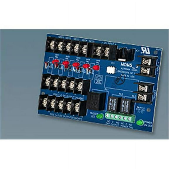 Altronix Power Dist Module, 5 Outputs PTC MOM5