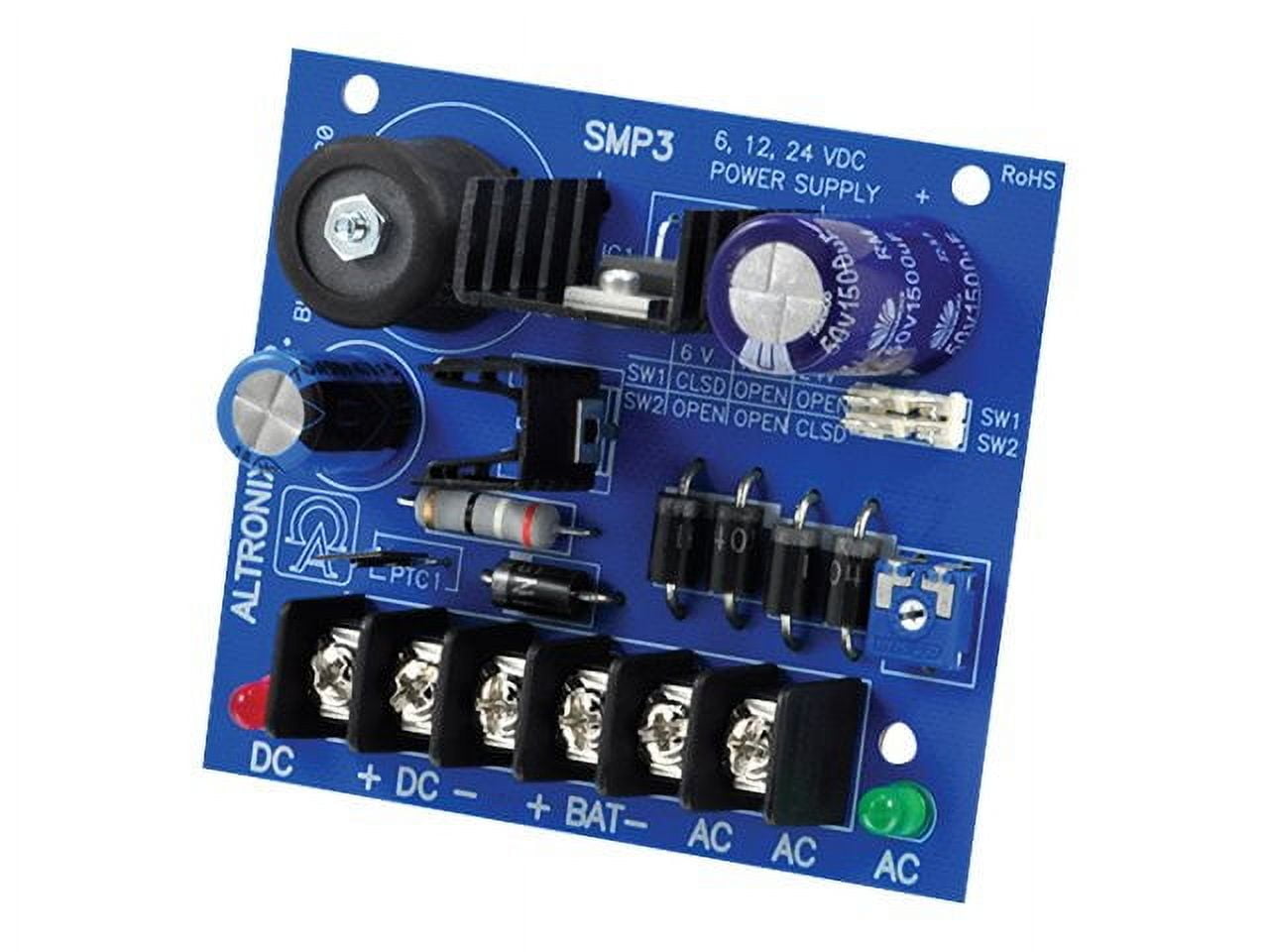 Altronix Power Supply 6/12/24VDC @ 2.5A SMP3 - Walmart.com