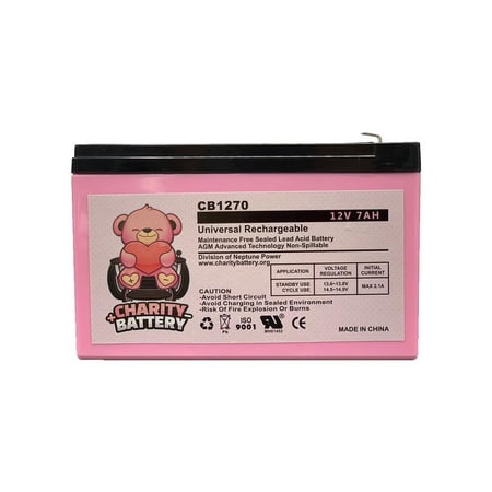 Altronix SMP3PMP8 12V 7Ah Replacement Alarm SLA battery by Charity Battery