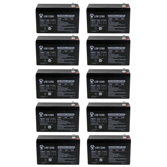 Altronix SMP5PMCTXPD8 12V, 9Ah Lead Acid Battery - 10 Pack