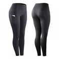 thumbnail image 1 of Altsales High Waist Yoga Pants, Pocket Yoga Pants Tummy Control Workout Running 4 Way Stretch Yoga Leggings, 1 of 6