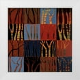 thumbnail image 1 of Altschuler, Gail 15x15 White Modern Wood Framed Museum Art Print Titled - Red Trees II, 1 of 4