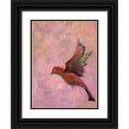 thumbnail image 1 of Altug, Mehmet 12x14 Black Ornate Wood Framed with Double Matting Museum Art Print Titled - Bright Wings III, 1 of 4