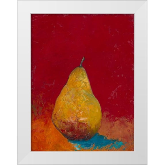 Altug, Mehmet 25x32 White Modern Wood Framed Museum Art Print Titled - Bold Fruit IV