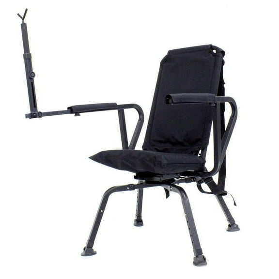 Altus Benchmaster Sniper Seat 360 Shooting Chair Black