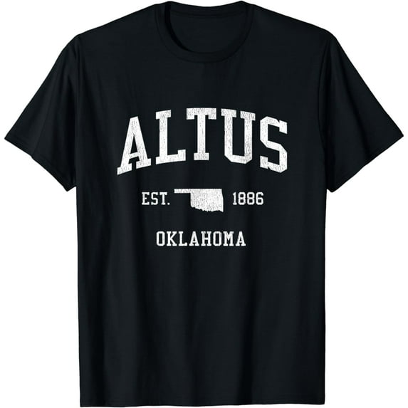 Altus OK Vintage Athletic Sports JS01 T-Shirt