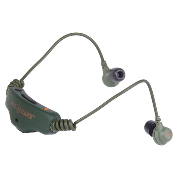 Altus Pro Ears Stealth 28 HT Electronic Hearing Protection – In-Ear Shooting Ear Protection, NRR 28 Noise Reduction, Sound Amplification, Rechargeable, Green