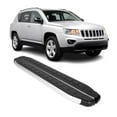 thumbnail image 1 of Alu Side Step Nerf Bars Running Board for Jeep Compass 2011-2016 Black Silver 2x, 1 of 6