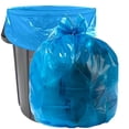 thumbnail image 1 of Aluf Plastics 45 Gallon 1.2 MIL Blue Industrial Strength Trash Bags - 40" x 46" - Pack of 100 - For Industrial, Home, & Recycling, 1 of 5