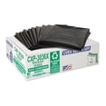 thumbnail image 1 of Aluf Plastics CXP Series 20-30 Gallon Trash Can Liners (100 Count) - 30" x 36" - Thick 1.5 MIL (Equivalent) Black Trash Bags for Bathroom, Kitchen, Office, Industrial, Commercial, Recycling, 1 of 8