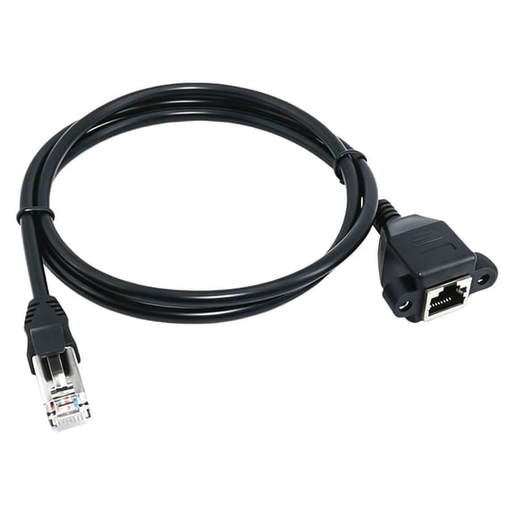 Aluhayos Cable for Office Desk Connection, Male to Female Ethernet Extension Cable Edition 2