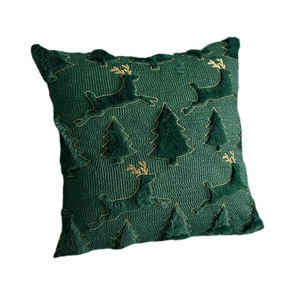 Aluhayos Festival Soft Pillow Case Christmas Styling Fabric Living Area Party Accessory