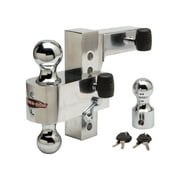 Aluma-Tow - 6" Drop Adjustable Interchangeable Hitch System by Uriah Products - UT623410 - 3 Hitch Balls - Locking Pins - 12,000 lb. GTWR