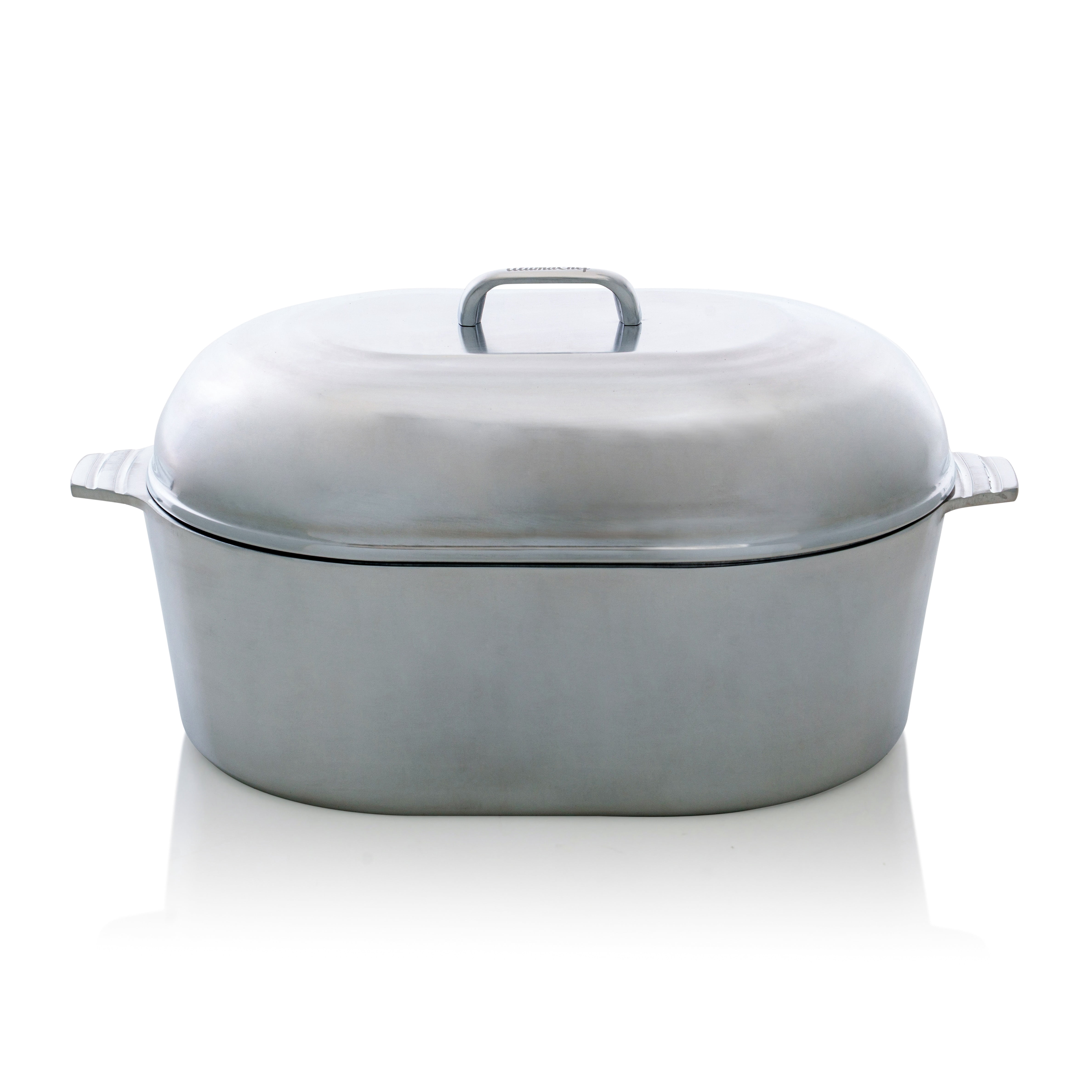 Adelin正規品 82mmラジアルキャリパー サポートセット 銀 / シルバー AlumaChef, Roasting Pan, 13 inch, Oval Aluminum, Oven-Safe Lid