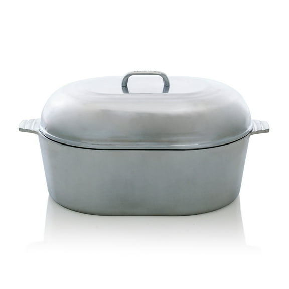 AlumaChef by Cajun Cookware 18-Inch Oval Aluminum Roaster - CC1718