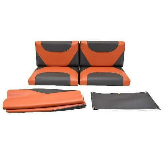 Alumacraft Boat Seat Cushions 22140010478 | T-Pro Orange (6 PC)