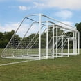 thumbnail image 1 of Alumagoal 18.5' x 6.5' Outdoor Soccer Goal (Set of 2), 1 of 4