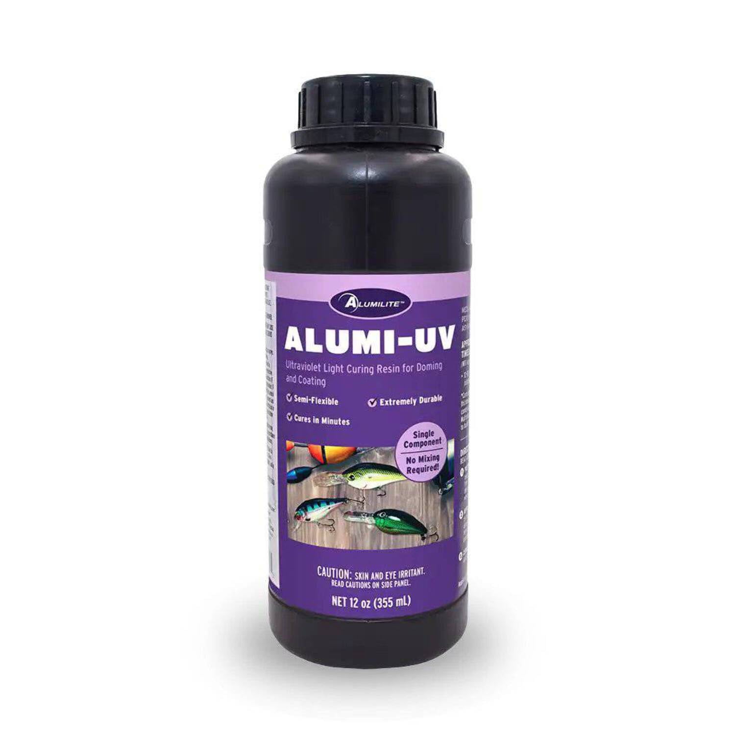 Alumilite, UV Resin, 12 oz, Fast Curing Clear for Crafts Jewelry ...