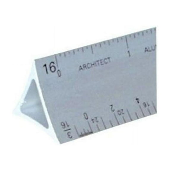 Alumicolor 12" Gold Hollow Aluminum Triangular Engineer Scale