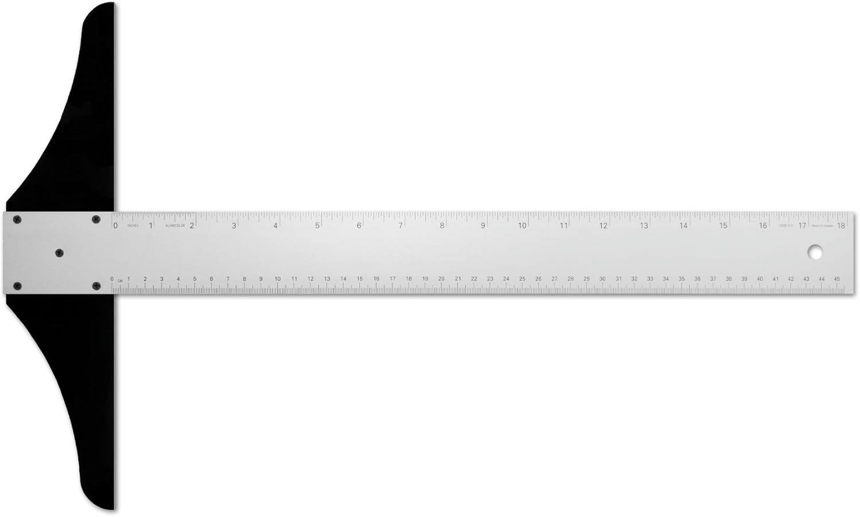 Alumicolor 18inch Professional Aluminum TSquare for Art Framing