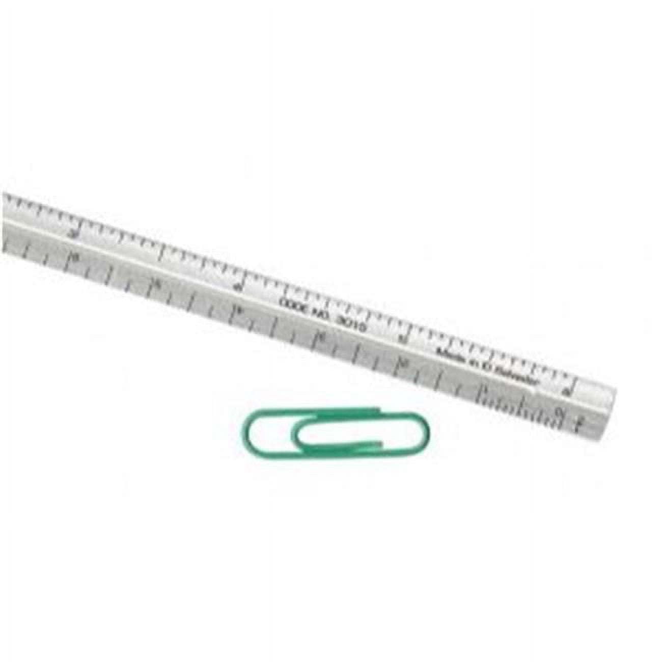 Alumicolor 6 Select-a-Scale Engineer Drafting Ruler, Red - 7507-4-Promo