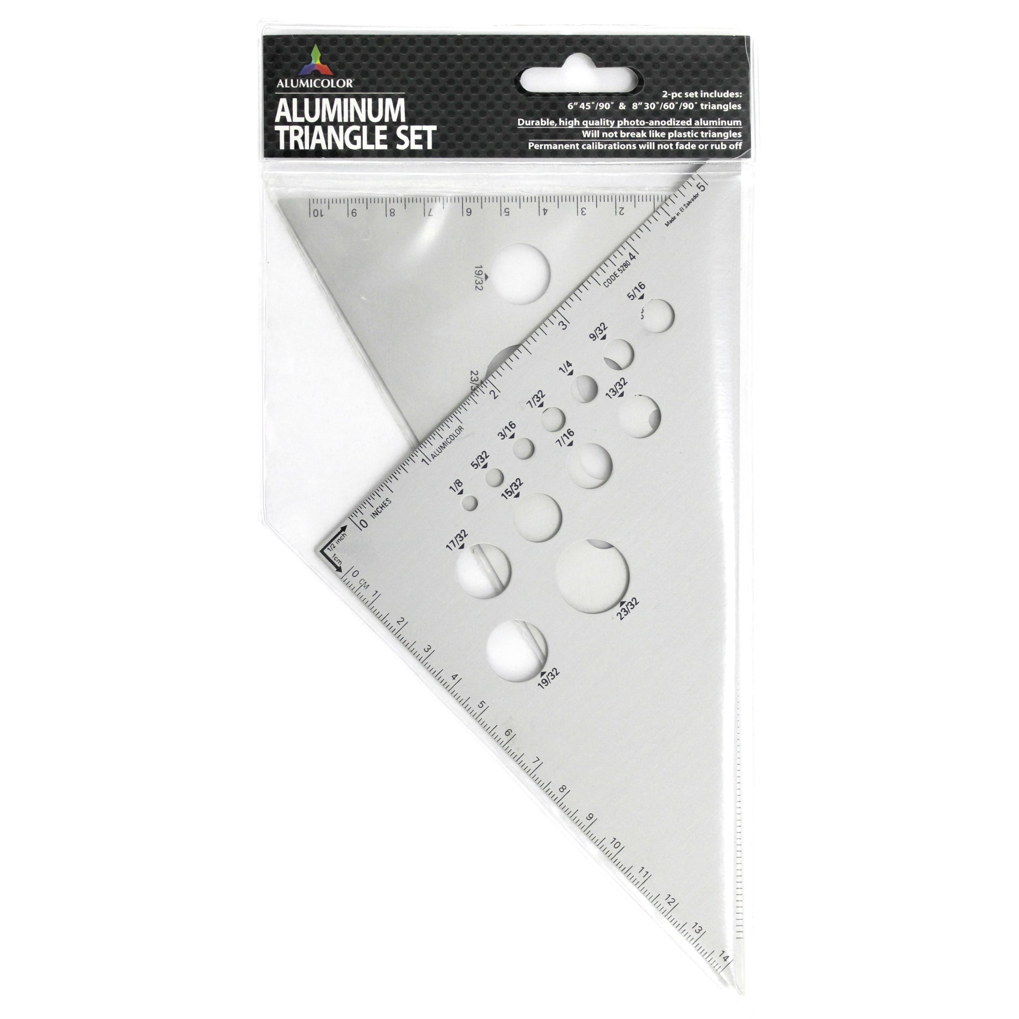 Alumicolor Aluminum Triangle 2-Piece Set