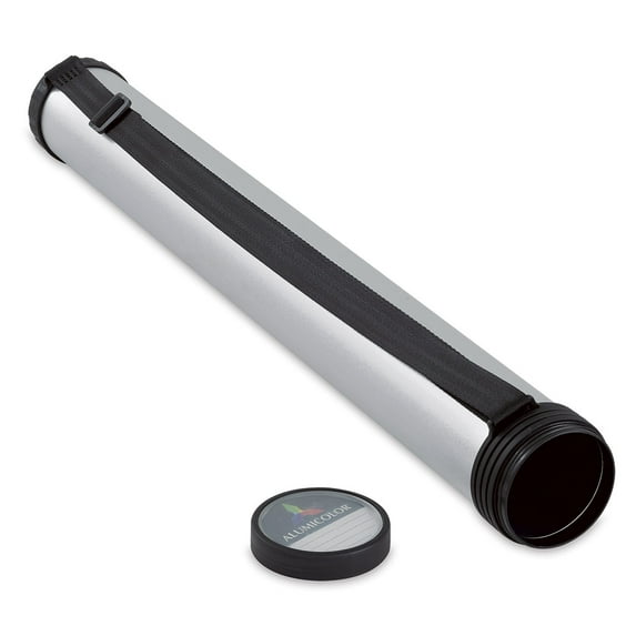 Alumicolor Silver Aluminum Drafting Tube - 24"