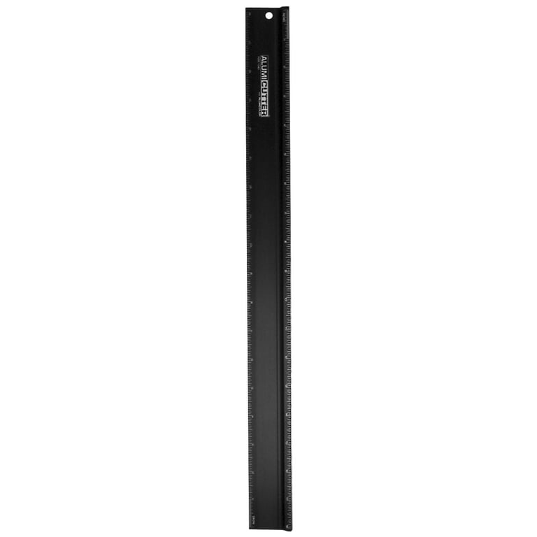 Alumicolor AlumiCutter Aluminum Steel Edge For Office, School, Engineering And Framing, 12IN