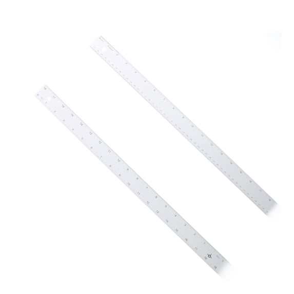Alumicolor Straightedge with Center Finding Back, 36"