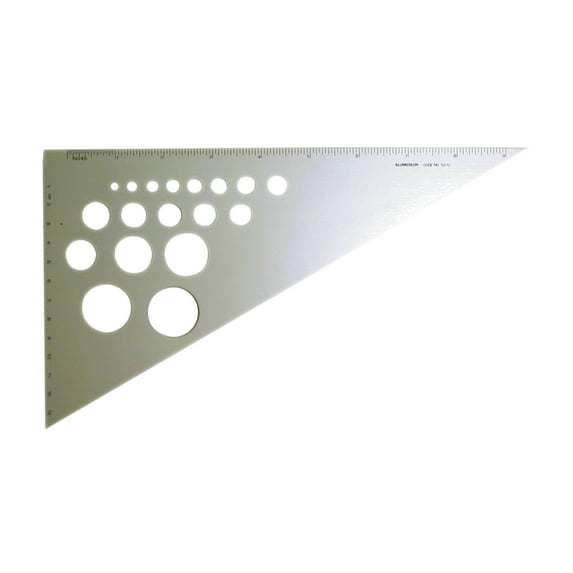 Alumicolor Triangle 30º / 60º Angles, 10"
