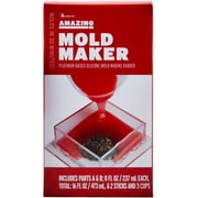 Alumilite Amazing Mold Maker - 16oz; 2-Part Red Silicone Mold Making Kit
