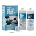 Alumilite Amazing Quick Coat Epoxy Kit 32 oz Art Epoxy, Adult Ages 14 & up
