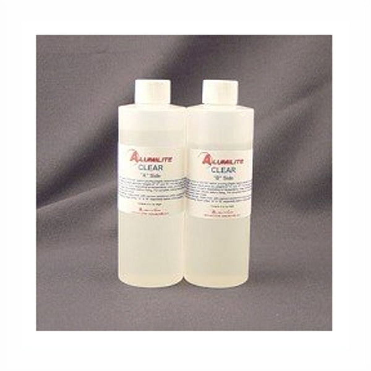 Alumilite Clear Casting Resin, Low Viscosity, Transparent, 16 oz. Package (10040)