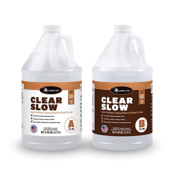 Alumilite Clear (Slow) 12 Minute Casting Resin, 16 Pound Kit
