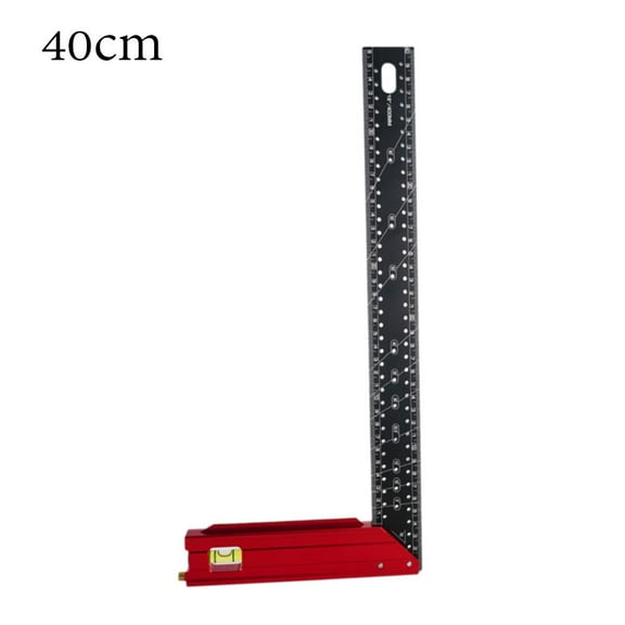Alumim Alloy Woodworking Square 90 Degr Hole Square Drawing Combtion Square Square Enginring Design Corner Corner precision iversal woodpr ruler metal iversal framing angle t Y9B9